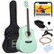 Best Choice Products 41in Full Size Beginner Acoustic Guitar Set with Case, Strap, Capo, Strings